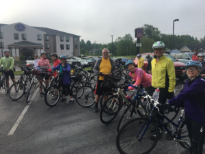 Riders at the start